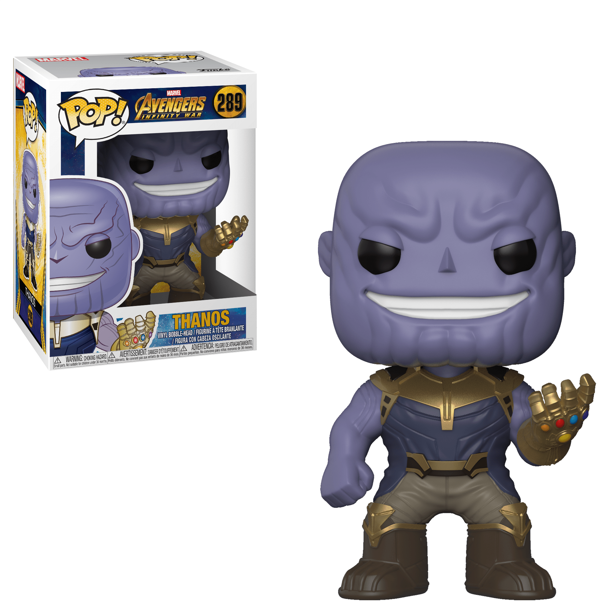 FUNKO POP AVENGERS INFINITY WARS - THANOS 289 *RARE*