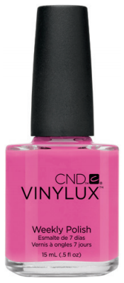 CND VINYLUX #121 HOT POP PINK 0.5 OZ