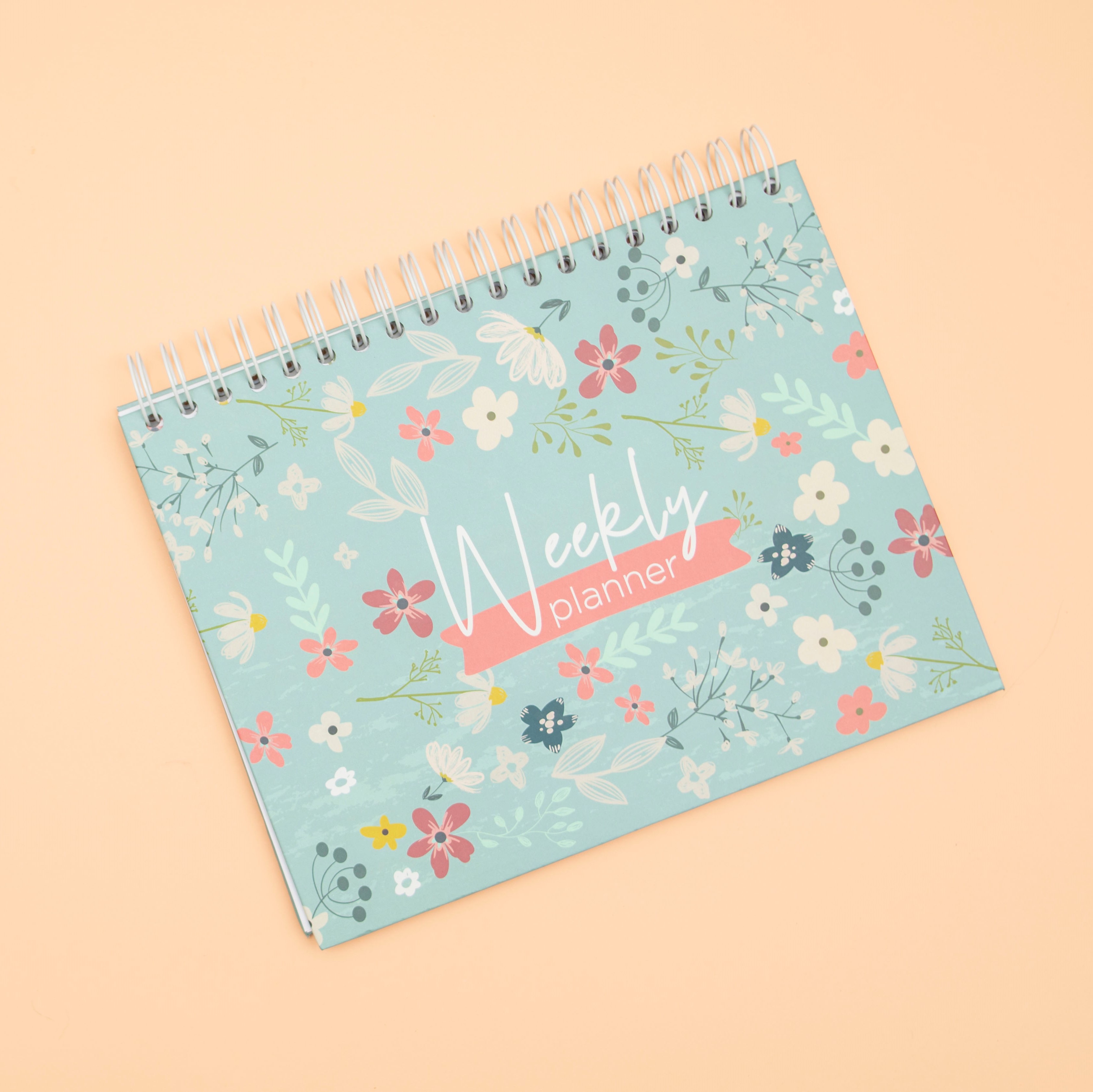 UWP Weekly Planner tapa dura celeste