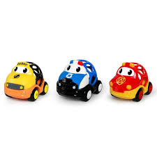 SET DE 3 AUTITOS OBALL - KIDS II