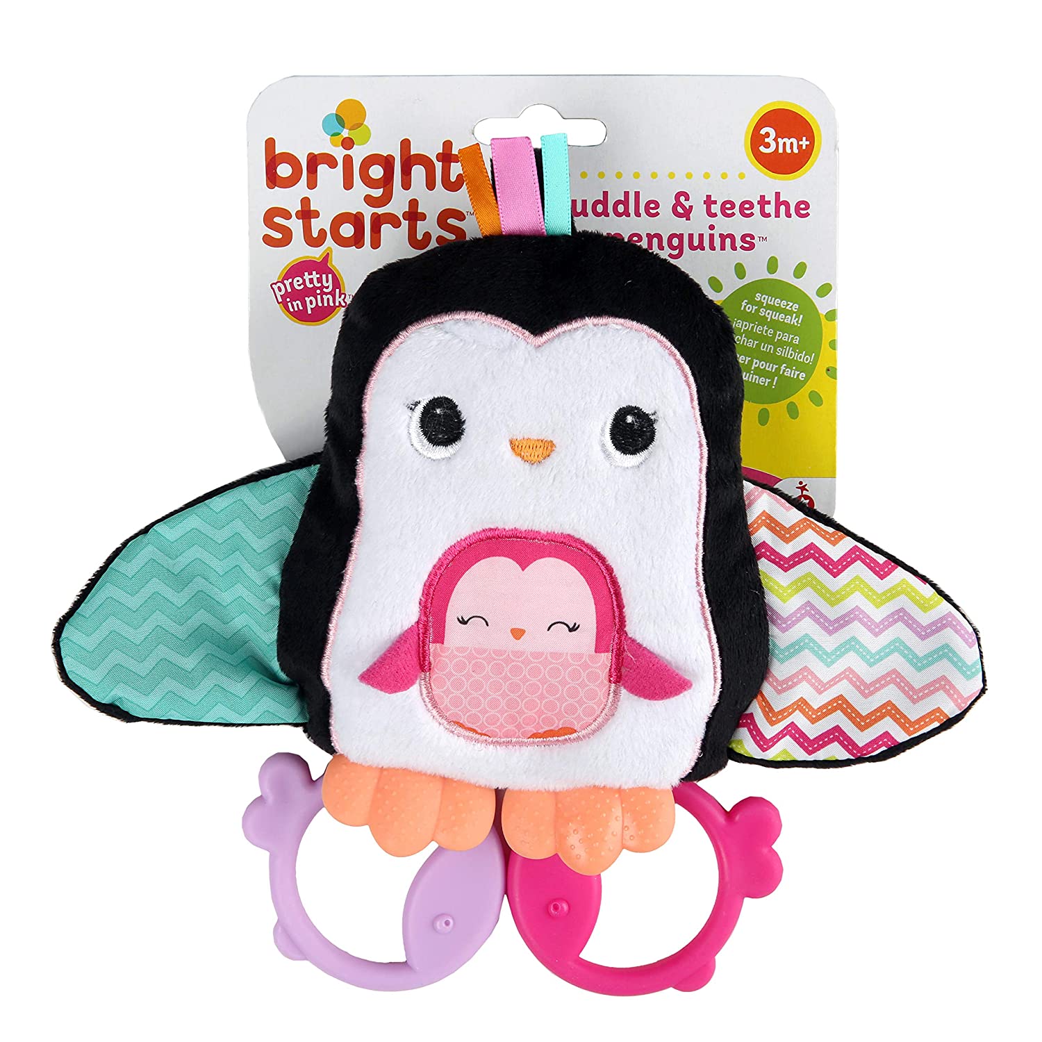 PINGUINO ROSA CUDDLE & TEETHE