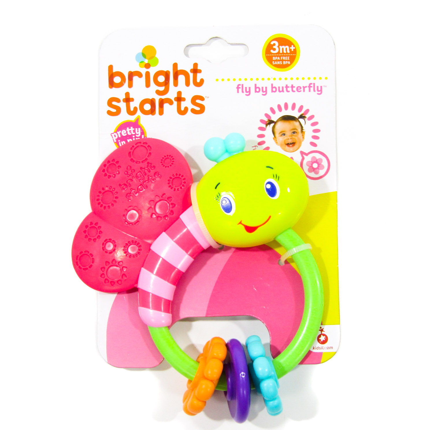 MORDILLO BUGGIE BITES PINK™ - KIDS II