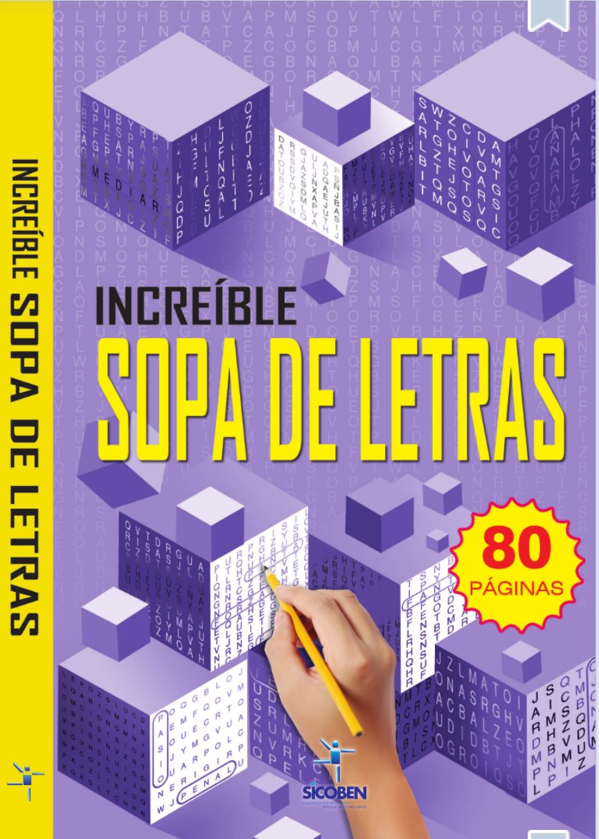 SICOBEN LIBRO SOPA DE LETRAS