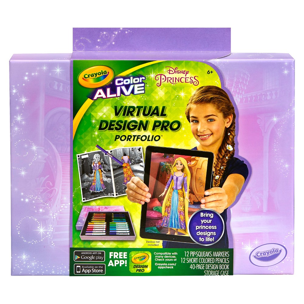 CRAYOLA Mini Porfolio Princess Ref. 0703