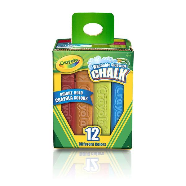 Crayola Tizas 12 Colores Lavable Ref. 2122