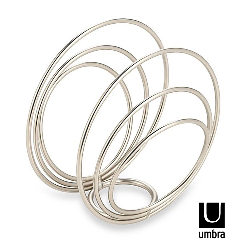 Rings Napkin Holder Nickel