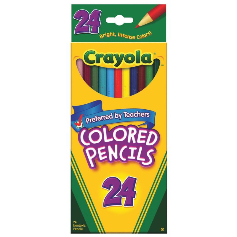 CRAYOLA LÁPICES DE 24 COLORES