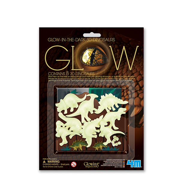 Glow 3D Dinosar