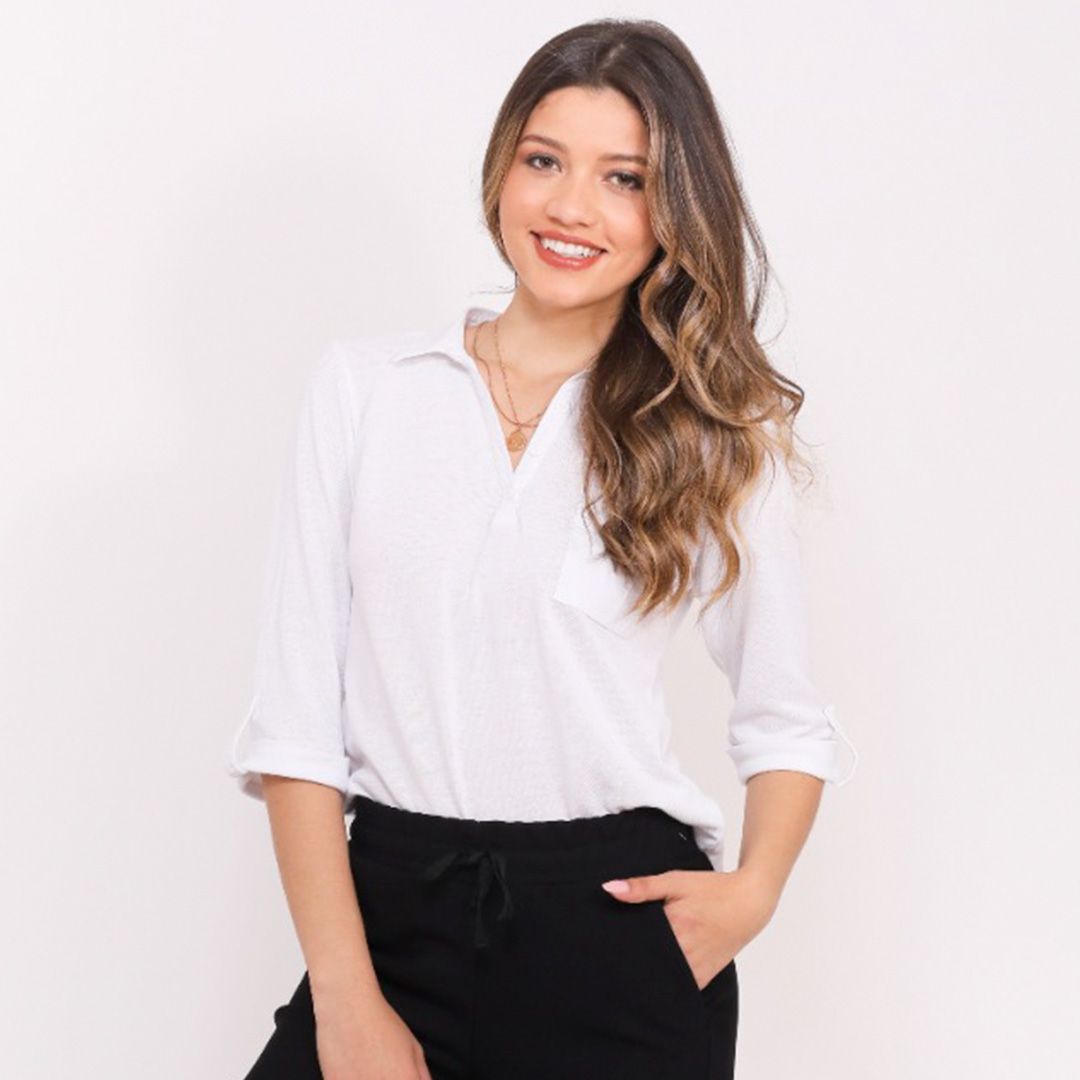Remera Algodón  c/ Cuello Cod. 220217