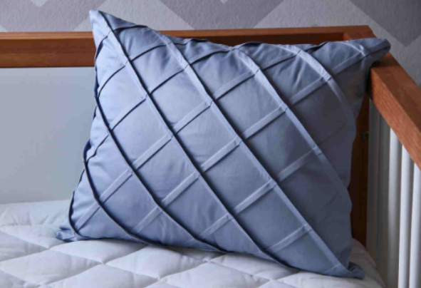 Almohada 400h nervura azul diamante