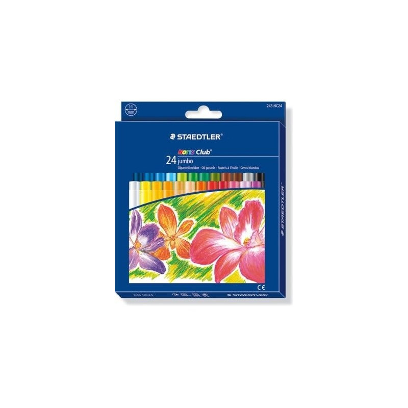 Crayola Pastel OIL JUMBO Ar243 24 Colores nc24