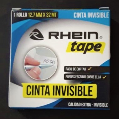 CINTA ADH. INVISIBLE 12,7mm X 32mt