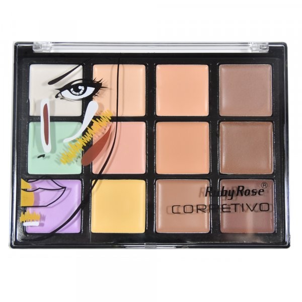 PALETA DE CORRECTORES RUBY ROSE