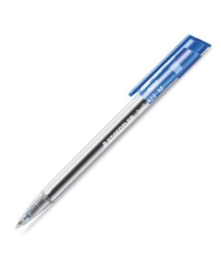 Bolígrafo Triangular Ball Point Punta Media Staedtler ART. 423 Azul y rojo