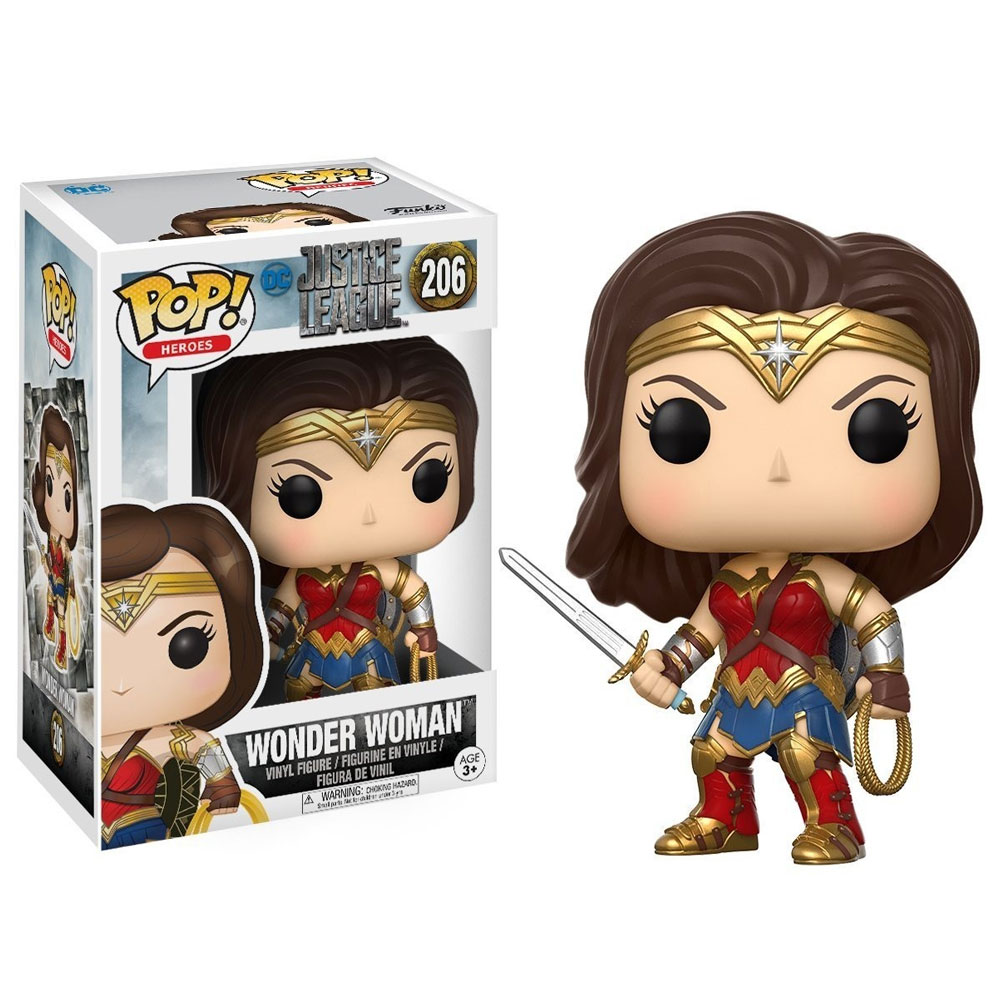 FUNKO POP DC COMICS JUSTICE LEAGUE - WONDER WOMAN 206