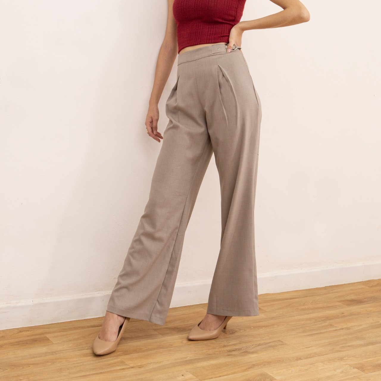 Pantalon de Vestir  Beige Cod. 7180153