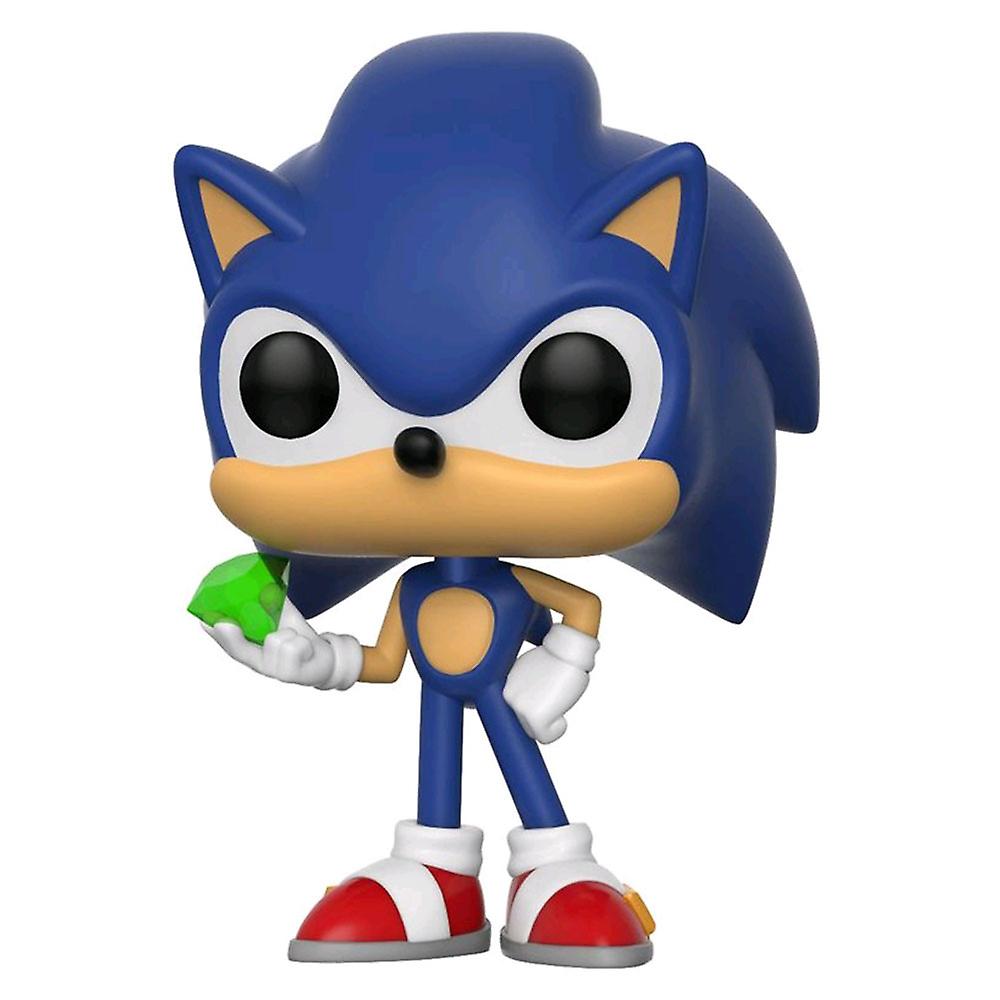 FUNKO POP GAMES SONIC - SONIC WITH EMERALD 284