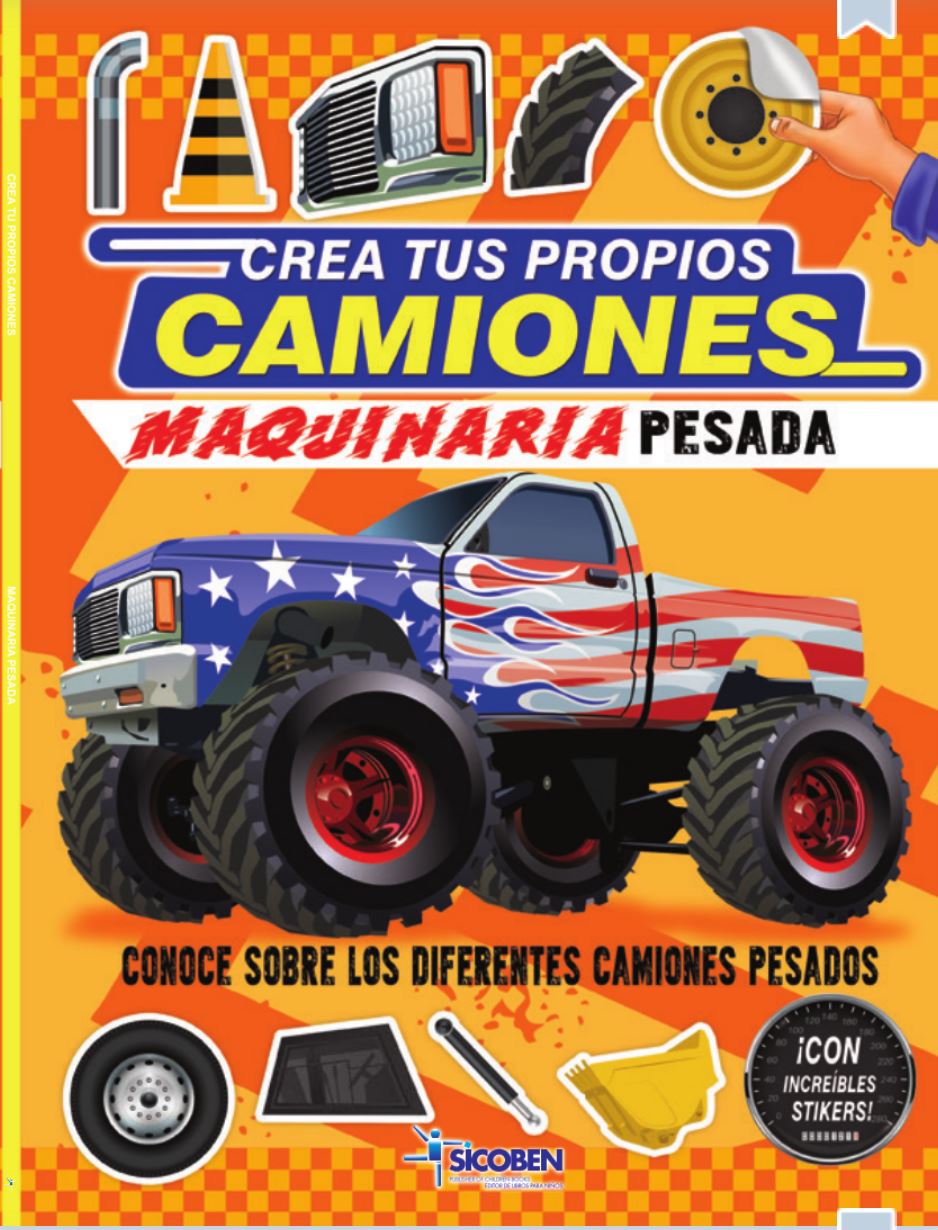 LIBRO: CREA TU PROPIA MOTOCICLETA / CAMIONES