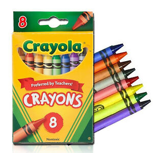 CRAYONES 8 COLORES - PEGABLE