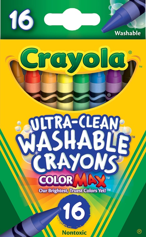 CRAYOLAS LAVABLES 16 COLORES