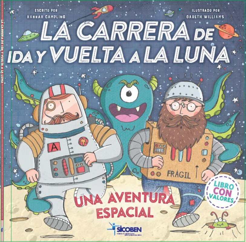 SICOBEN - LIBRO LA CARRERA DE IDA Y VUELTA A LA LUNA