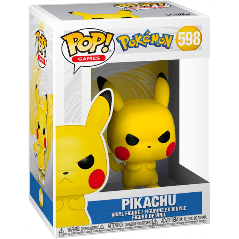 FUNKO POP POKEMON - GRUMPY PIKACHU 598