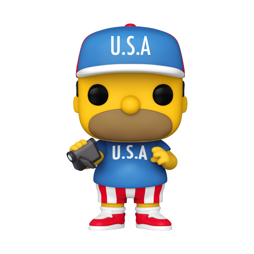 FUNKO POP THE SIMPSONS - U.S.A. HOMER 905