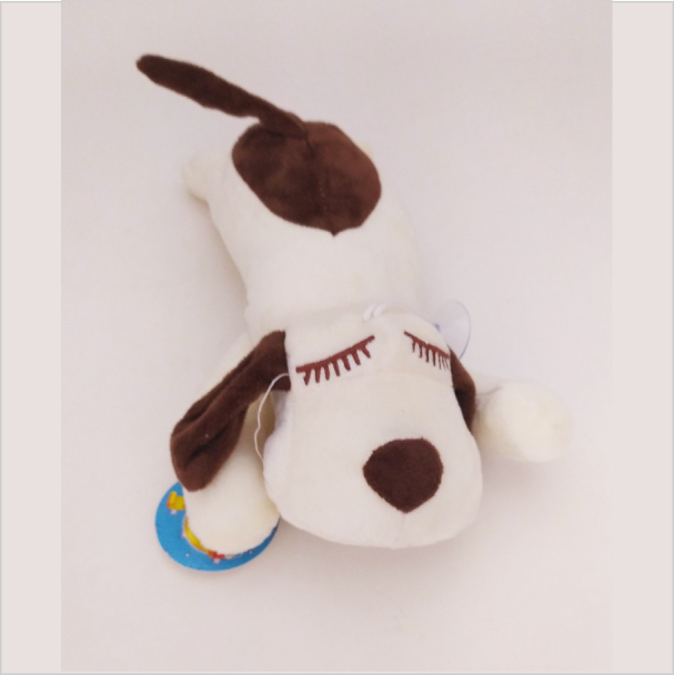 PELUCHE PERRO ACOSTADO COD 10017