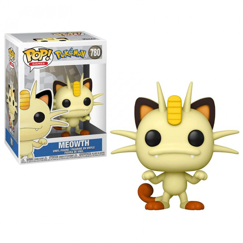 FUNKO POP GAMES POKEMON MEOWTH 780