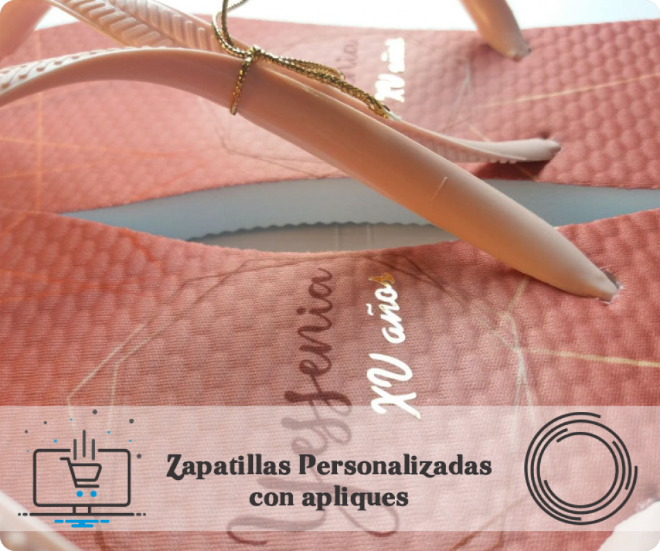 Zapatilla con Apliques Especiales