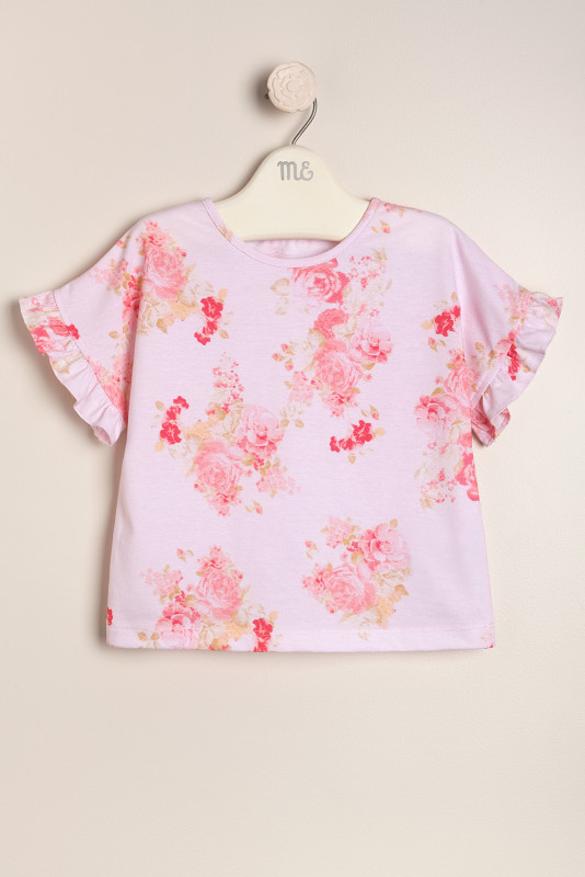 Remera estampada romantic