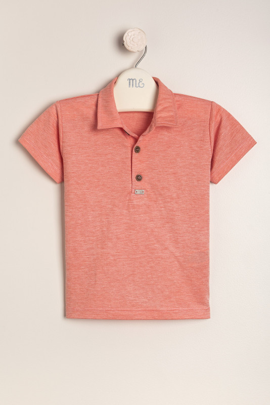 Remera polo soft  rojo