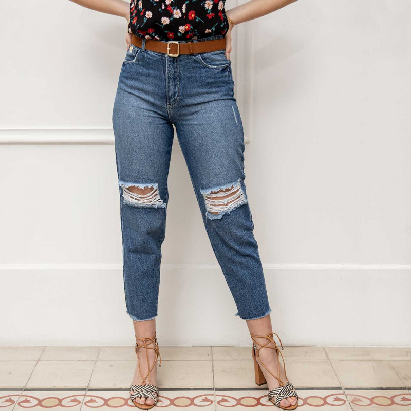 Cropped Razgado Jeans Cod. 1210328