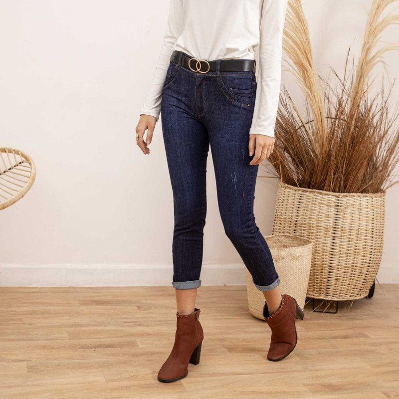 Cropped Jeans Elastizado Cod. 1210220