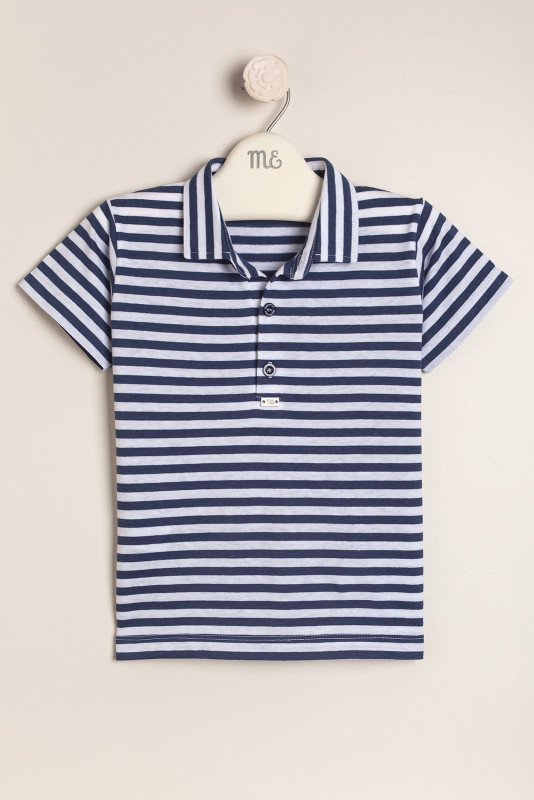 Remera polo Lauro azul