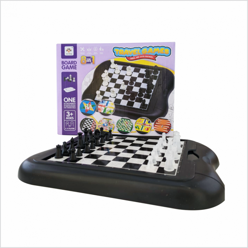 SET JUEGOS PARA VIAJE 8 EN 1 COD 3045