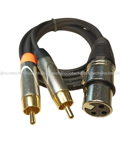 Cable pro rca a xlr