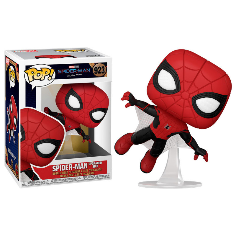 FUNKO POP MARVEL SPIDER-MAN NO WAY HOME  SPIDER-MAN UPGRADED SUIT 923