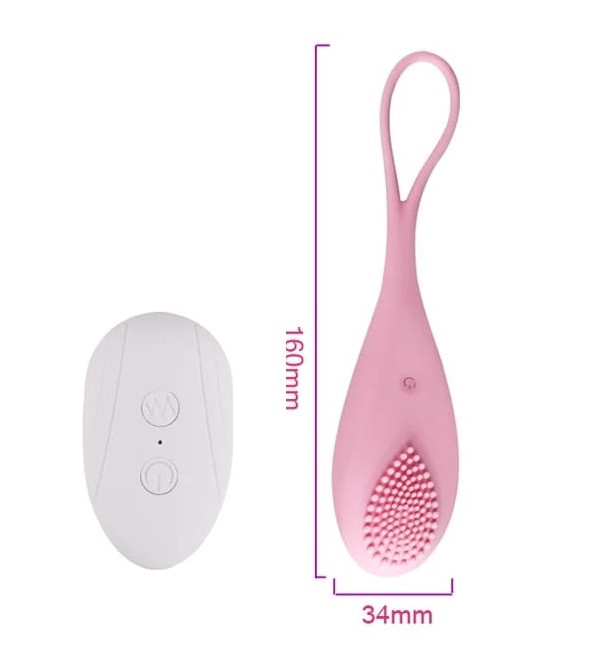 VIBRADOR  PUNTA ABIERTA RECARGABLE CON CONTROL INALAMBRICO