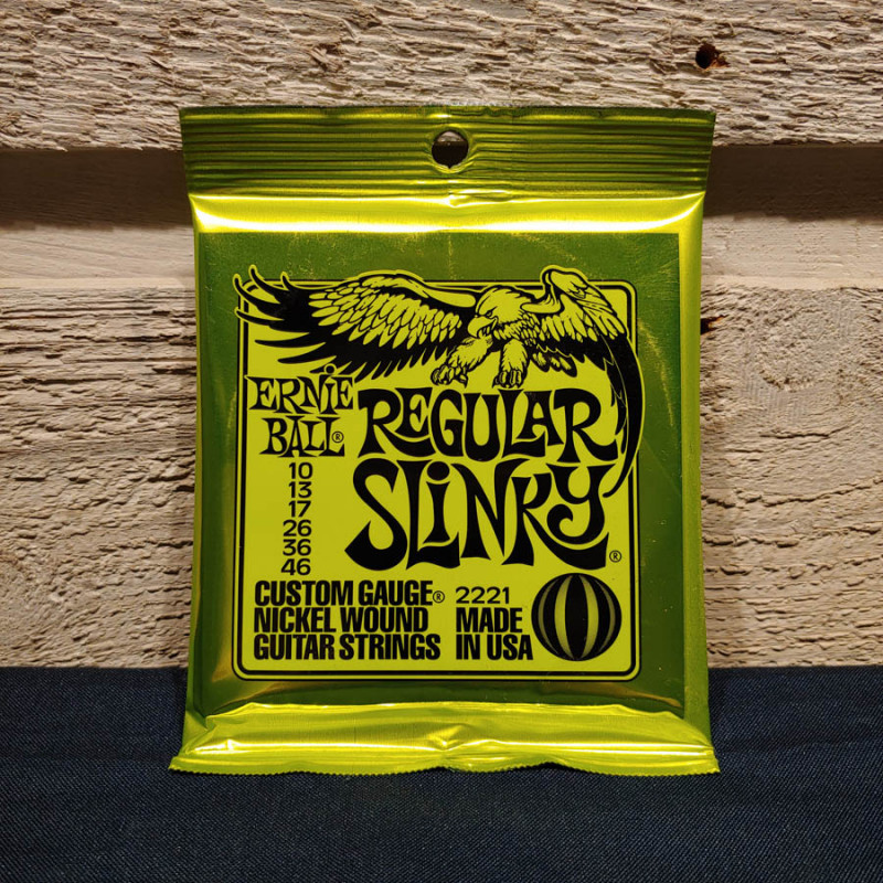 Cuerda para guitarra eléctrica, calibre 10-46 Ernie Ball