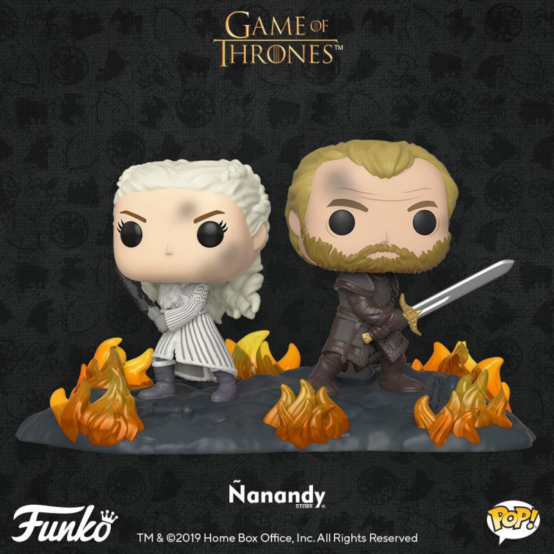 FUNKO POP GAME OF THRONES 11 *MOMENTS* DAENERYS & JORAH AT THE BATTLE OF WINTERFELL