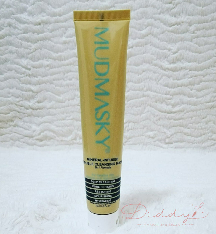 MUDMASKY - Mascarilla facial con infusión de minerales. 75ml.