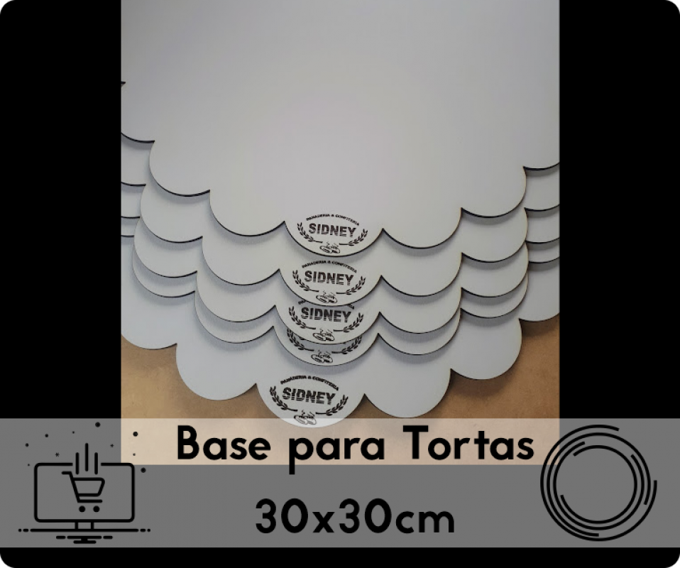 Base Circular para Torta 30cm