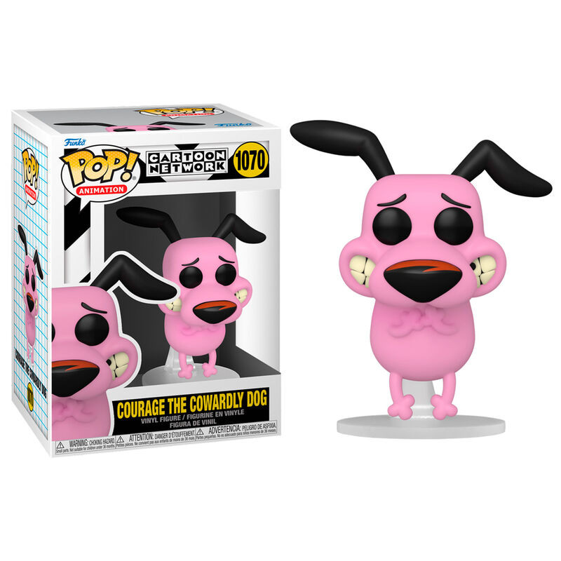 FUNKO POP CARTOON NETWORK COURAGE THE COWARDLY DOG 1070