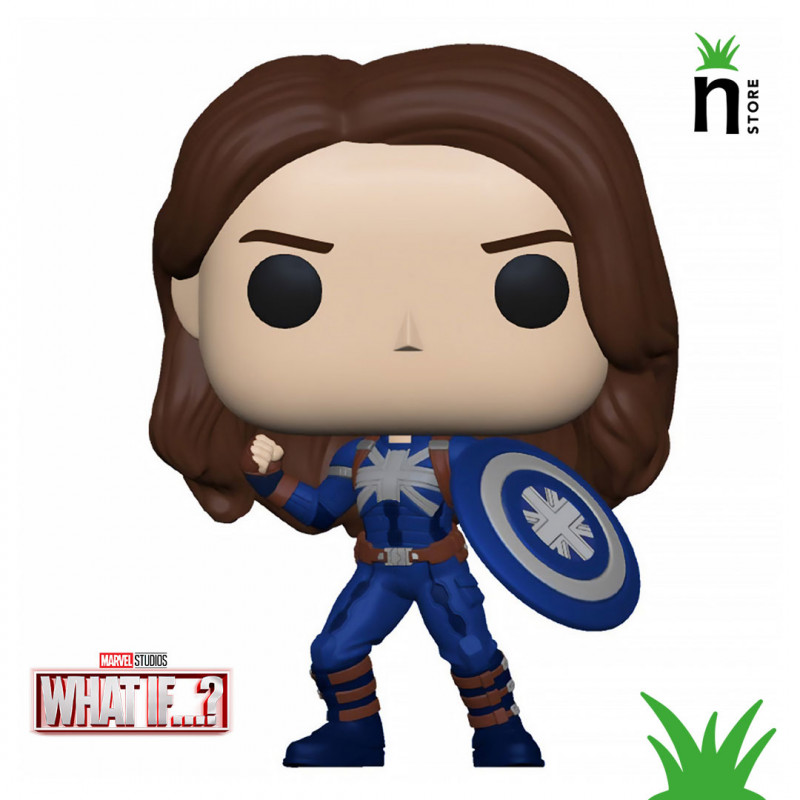 FUNKO POP MARVEL STUDIOS WHAT IF...? - CAPTAIN CARTER (STEATH SUIT) 968