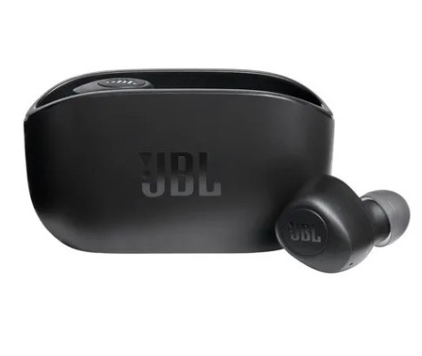 AURICULARES INALÁMBRICOS JBL  WAVE 100TWS NEGRO