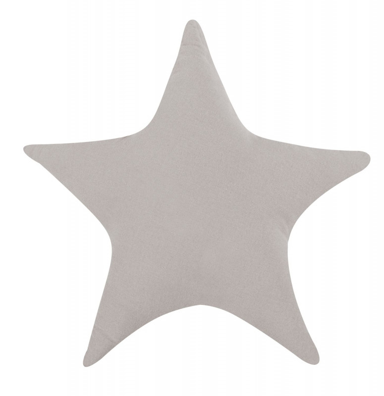 Cojin estrella stone wash dream gris