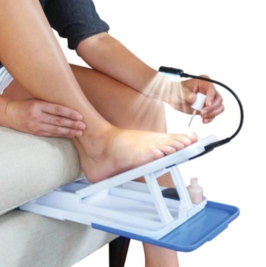 SOPORTE PARA PEDICURIA