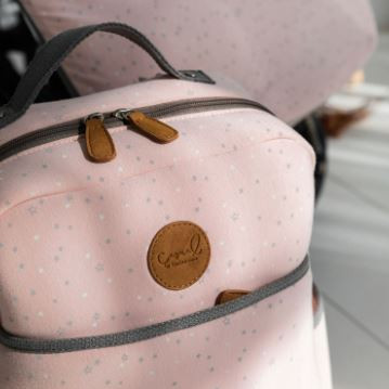 mochila planet rosa