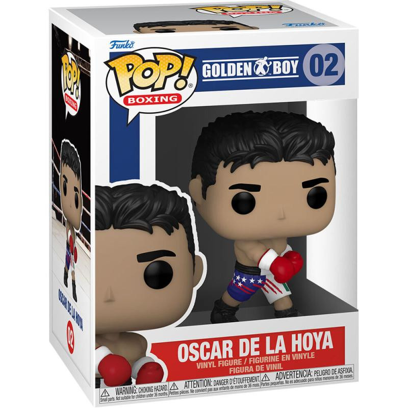 FUNKO POP BOXING GOLDEN BOY - OSCAR DE LA HOYA 02